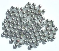 100 8mm Acrylic Metallic Silver